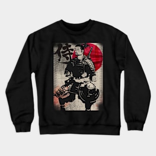 Samurai Japanese Style Manga Bushido Crewneck Sweatshirt
